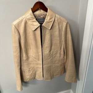 Ann Taylor leather jacket